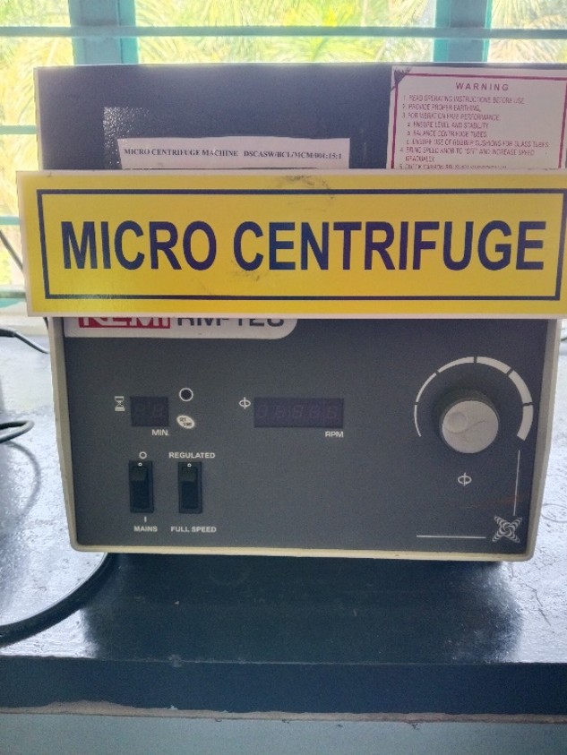 Microcentrifuge